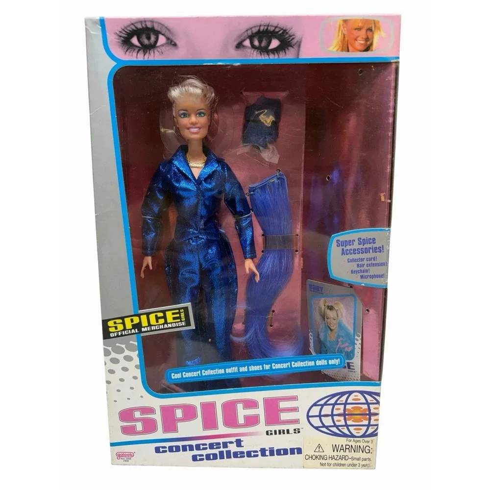 1998 Spice Girls Concert Collection BABY SPICE Emma Barbie Doll NIB